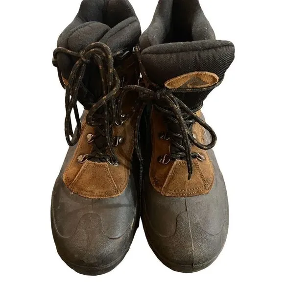 Ozark Trails hiking boots high top size 9 leather style MNOT 4390502 insulated