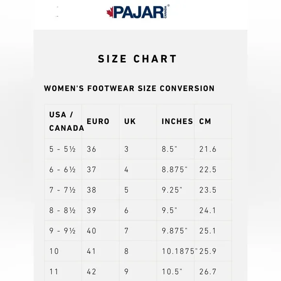 PAJAR 🍁 CANADA Toboggan Waterproof Front Zip Puffer Wedge Boots