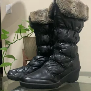 PAJAR 🍁 CANADA Toboggan Waterproof Front Zip Puffer Wedge Boots