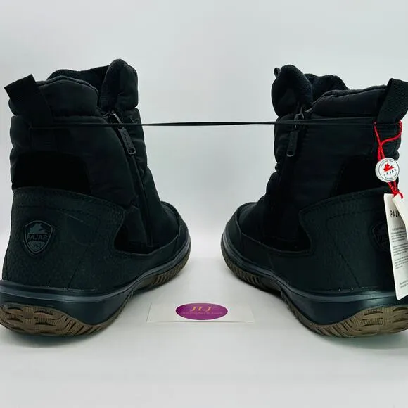 Pajar Men's Exo Lite Black Insulated Puffer Winter Snow Boots Size 44 EU/ 11 US