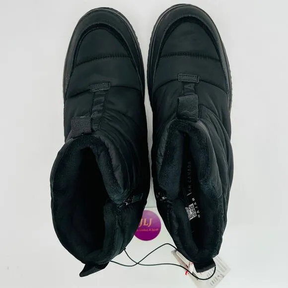 Pajar Men's Exo Lite Black Insulated Puffer Winter Snow Boots Size 44 EU/ 11 US
