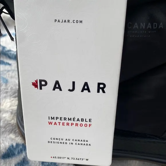 Pajar Size 11 Black Winter Boots