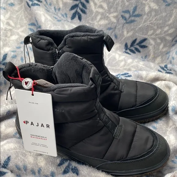 Pajar Size 11 Black Winter Boots