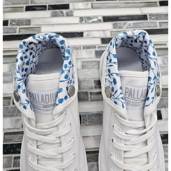 Palladium Aventure CVS High All White Women's Shoes Size 7.5