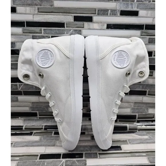 Palladium Aventure CVS High All White Women's Shoes Size 7.5