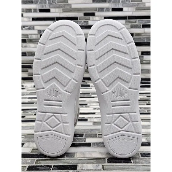 Palladium Aventure CVS High All White Women's Shoes Size 7.5