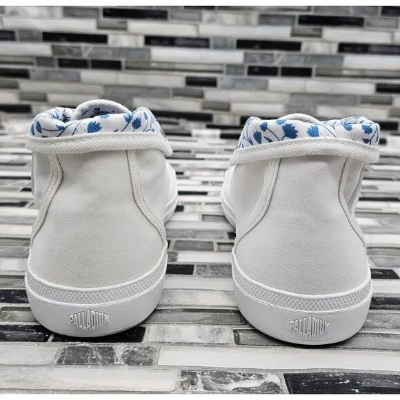 Palladium Aventure CVS High All White Women's Shoes Size 7.5