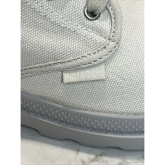 Palladium Mens 10 Baggy Canvas Combat Boot Lug Hi Low Top Sneaker Streetwear NEW