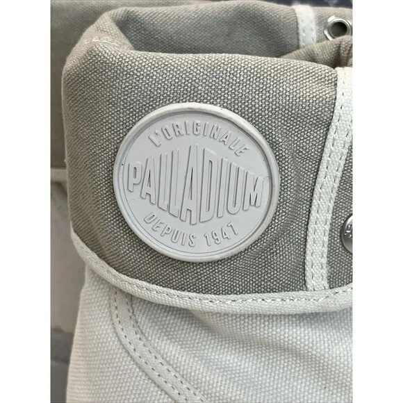 Palladium Mens 10 Baggy Canvas Combat Boot Lug Hi Low Top Sneaker Streetwear NEW