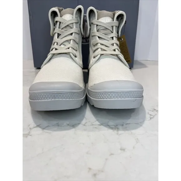 Palladium Mens 10 Baggy Canvas Combat Boot Lug Hi Low Top Sneaker Streetwear NEW