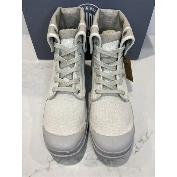 Palladium Mens 10 Baggy Canvas Combat Boot Lug Hi Low Top Sneaker Streetwear NEW