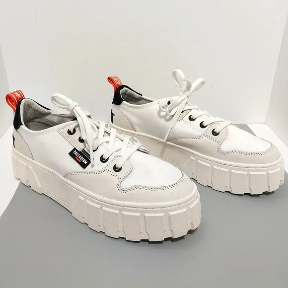 Palladium Pallatower Low Platform Sneakers, NEW, Size 8.5|EUR 40‎