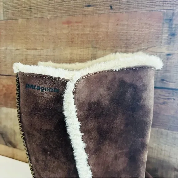 Patagonia Lugano Primaloft Waterproof Expresso Insulated Suede Boots