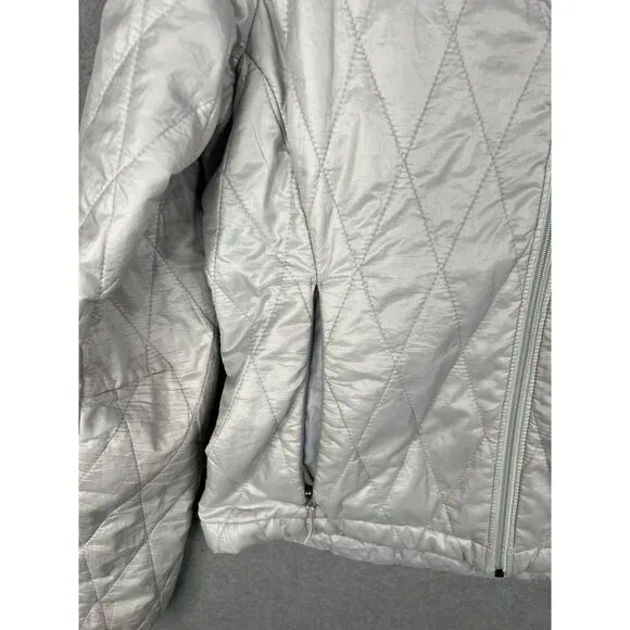 Patagonia Women's MICRO PUFF JACKET‎ Down Puffer Feather Prima Loft Gray Size S