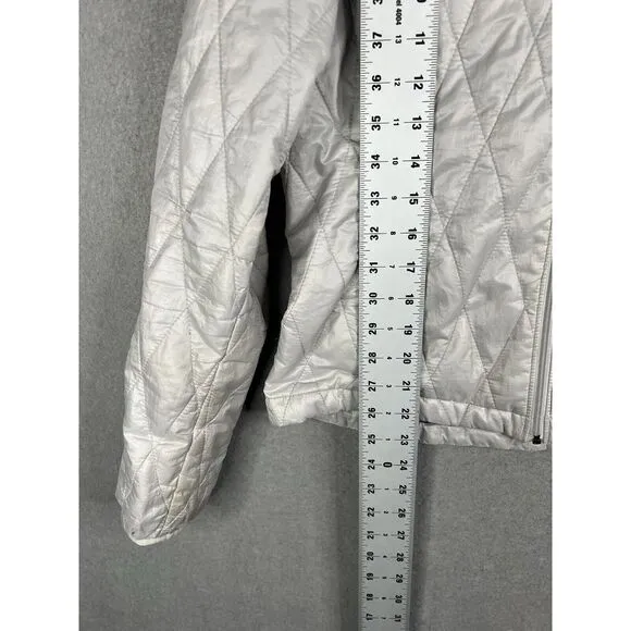 Patagonia Women's MICRO PUFF JACKET‎ Down Puffer Feather Prima Loft Gray Size S