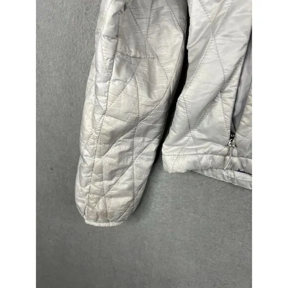 Patagonia Women's MICRO PUFF JACKET‎ Down Puffer Feather Prima Loft Gray Size S