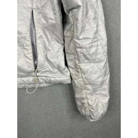 Patagonia Women's MICRO PUFF JACKET‎ Down Puffer Feather Prima Loft Gray Size S