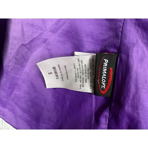 Patagonia Women's MICRO PUFF JACKET‎ Down Puffer Feather Prima Loft Gray Size S