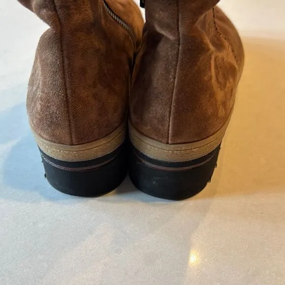 Paul green women’s boots ? On size app 7 -7-5 Suede Ankle Boots. Eu size4.5