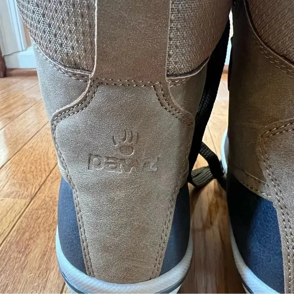 PAWZ Womens Ginnie Duck Boots 5 Hickory Faux‎ Fur Brown Winter Shearling Warm