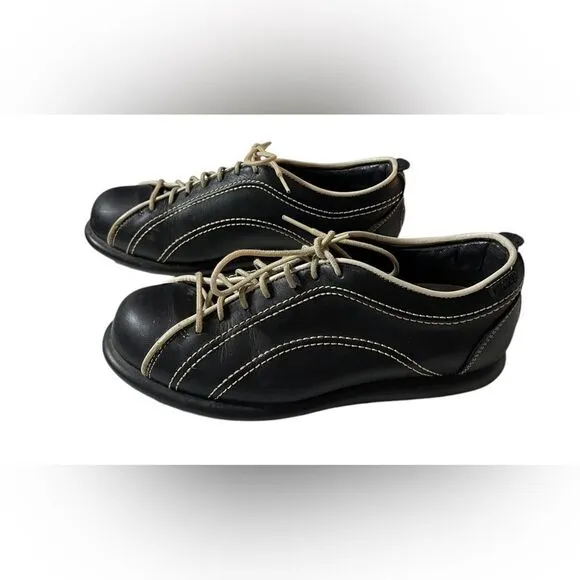 Pelotas baseball black Camper Black Leather Oxfords Comfort Shoes EU 39