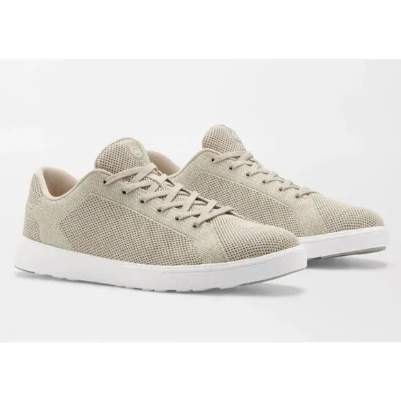 Peter Millar Mens Tan Drift V2 Knit Sneakers Shoes US 10