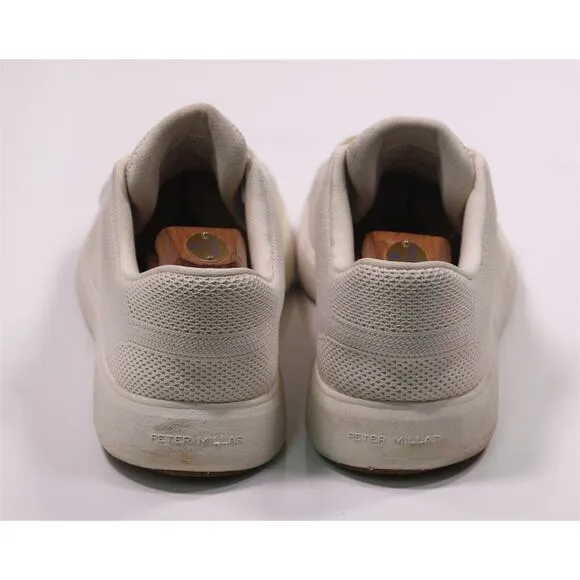 Peter Millar Mens Tan Drift V2 Knit Sneakers Shoes US 10