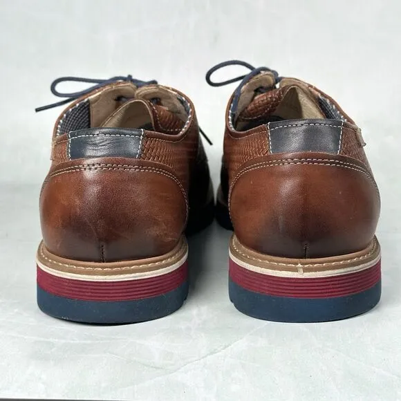 Pikolinos Alcoy Comfort Shoes Brown Weaved Leather Mens Size EU 45 US 11-11.5