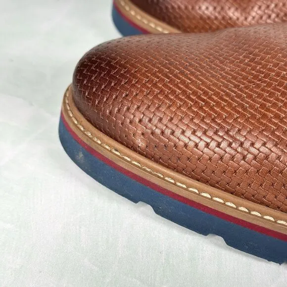 Pikolinos Alcoy Comfort Shoes Brown Weaved Leather Mens Size EU 45 US 11-11.5