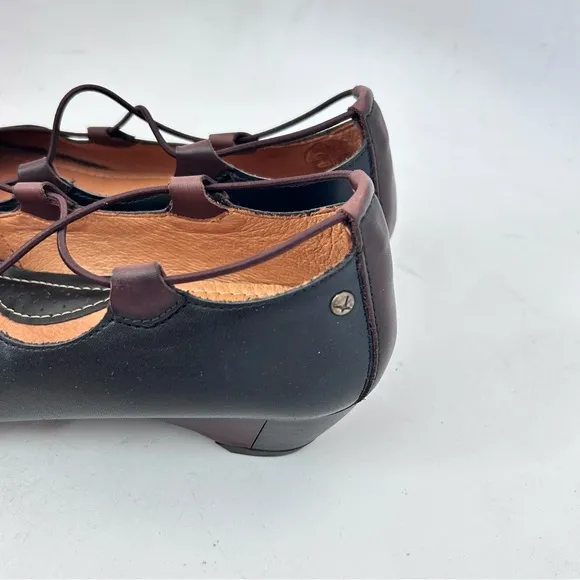 PIKOLINOS Gandia Ghillie Lace Pump 849-2531 Brown Leather Women 38 US 7.5-8 NWOB