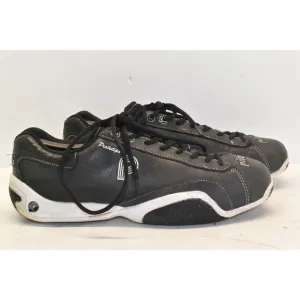 Piloti Men's Prototipo GT Driving Racing Black Leather Shoes Size 10.5