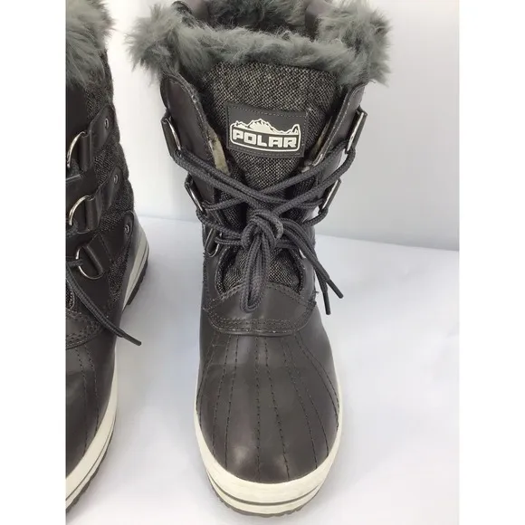 Polar Insulated Synthetic Leather Boot