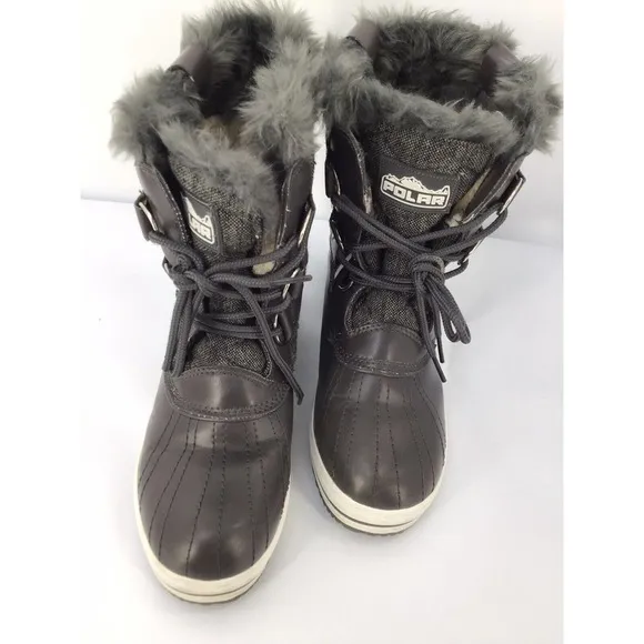 Polar Insulated Synthetic Leather Boot