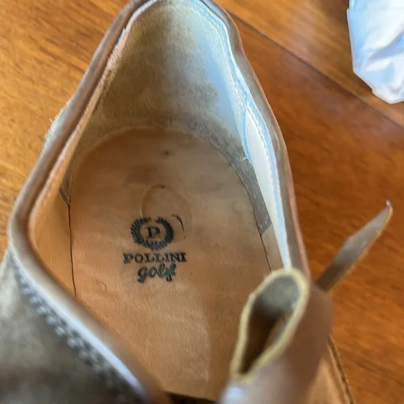 Pollini Robert Suede Golf Shoes - Sz 12