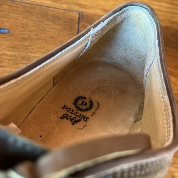 Pollini Robert Suede Golf Shoes - Sz 12