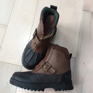 Polo Ralph Lauren boys leather waterproof boots