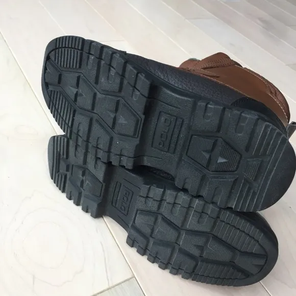 Polo Ralph Lauren boys leather waterproof boots