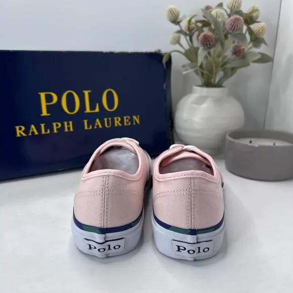 Polo Ralph Lauren Keaton Pony Low-Top Canvas Casual Sneaker Men's 7 D NWB