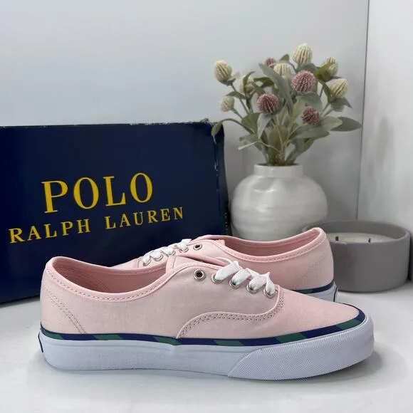 Polo Ralph Lauren Keaton Pony Low-Top Canvas Casual Sneaker Men's 7 D NWB