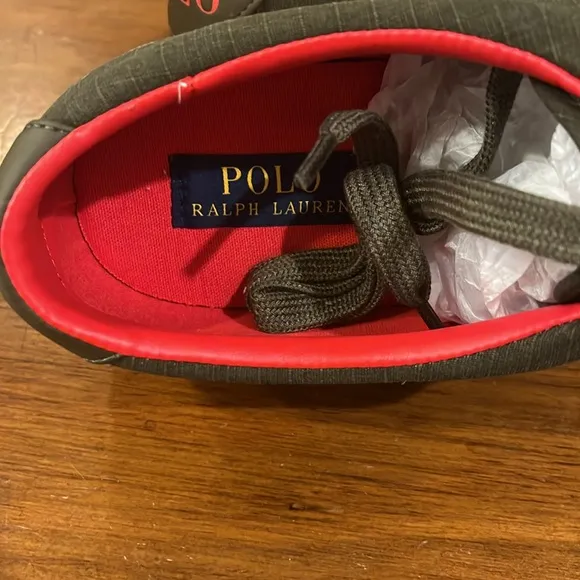 Polo Ralph Lauren Vaughn Ripstop shoes sneakers new deep olive Mens Sizes