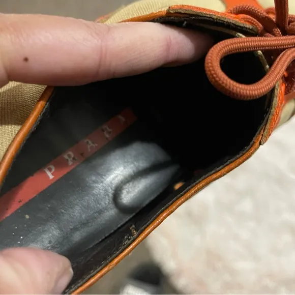 Prada low top shoes size 39