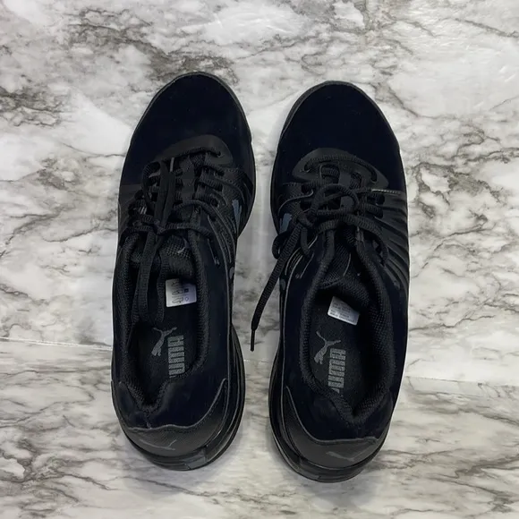 Puma Cell Kilter Training Shoes Nubuck Black Men’s Size 12