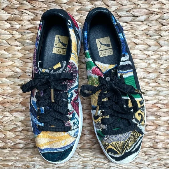 Puma Clyde Coogi Multi Color Sweater Shoes