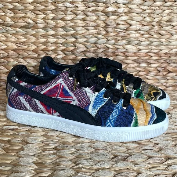 Puma Clyde Coogi Multi Color Sweater Shoes
