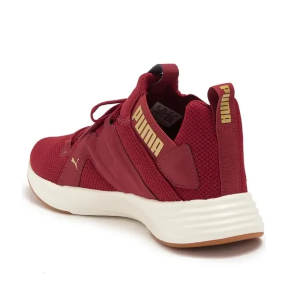 PUMA Contempt Demi Cross Trainer Sneakers Intense Red-Puma Team Gold