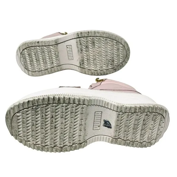 Puma Deva Boot Women 7 Lifestyle Shoes Sneakers Peachskin‎ Marshmellow 374099-02
