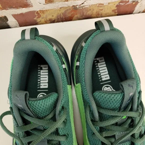 Puma J Cole x RS Dreamer Basketball Shoes Bistro Green Sz 6.5C Youth