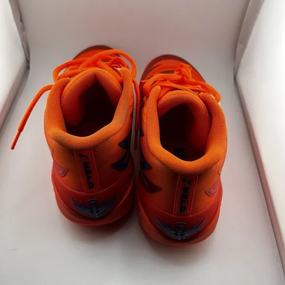 Puma LaMelo Ball MB.02 Mens 12 Orange Supernova Basketball Shoes 376442-01