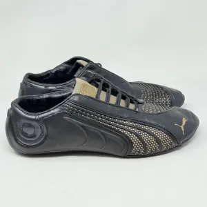 Puma Motorsport 10th Anniversary Sneakers Mens 9 Black Gold Leather Shoes