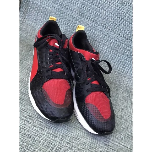 Puma Scuderia Ferrari Pitlane men sneakers 10 eu 43 red Black Shoes